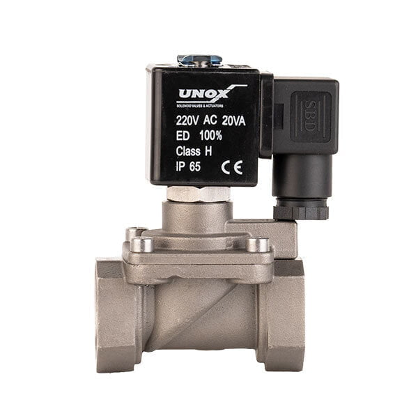 Paslanmaz Buhar Solenoid Valf – Normalde Açık- İBR A